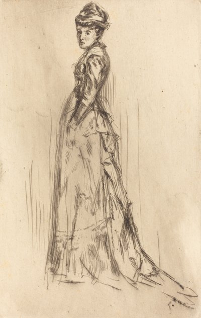 La robe de soie - James Abbott McNeill Whistler