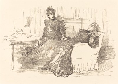 Les Sœurs, 1894-1895 - James Abbott McNeill Whistler