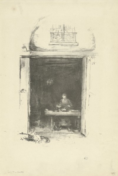Le forgeron, Passage du Dragon - James Abbott McNeill Whistler