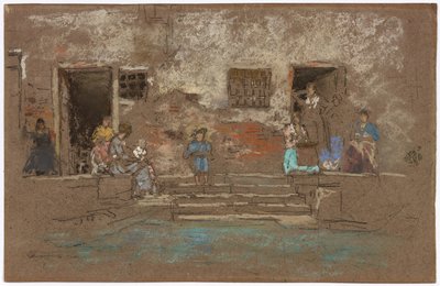 Les marches - James Abbott McNeill Whistler
