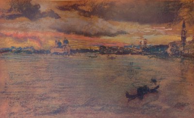 La Tempête, coucher de soleil - James Abbott McNeill Whistler