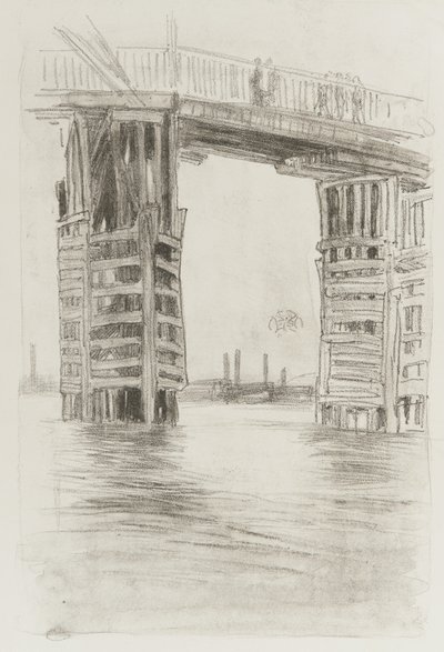 Le Grand Pont, 1878 - James Abbott McNeill Whistler