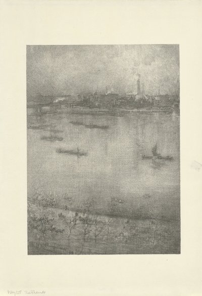 La Tamise - James Abbott McNeill Whistler