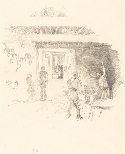 Le Forgeron de Pneus - James Abbott McNeill Whistler