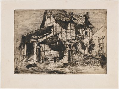 Le Logement Dangereux - James Abbott McNeill Whistler