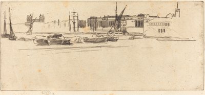 La Tour Blanche, vers 1875 - James Abbott McNeill Whistler