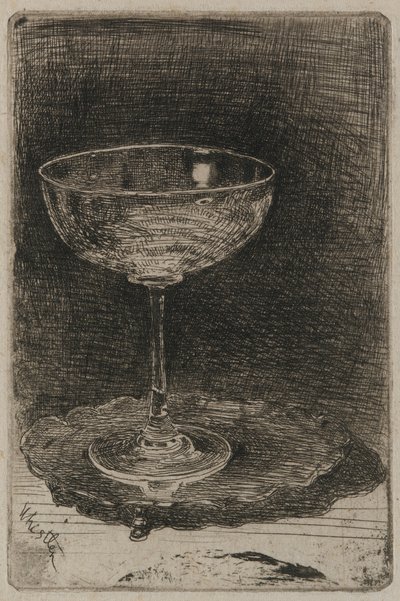 Le verre de vin, 1858 - James Abbott McNeill Whistler