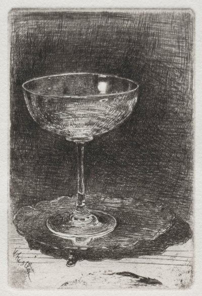 Le Verre de vin - James Abbott McNeill Whistler