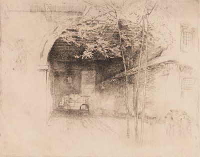 Traghetto, 1879-1880 - James Abbott McNeill Whistler