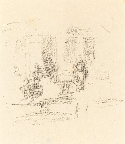 Esquisse de procès : Un intérieur, c. 1891 - James Abbott McNeill Whistler