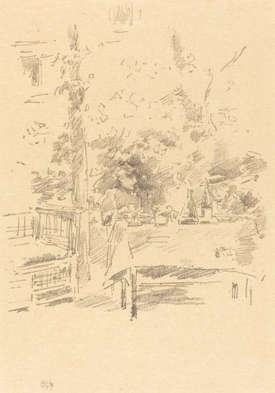 Tête-à-tête dans le jardin, 1894 - James Abbott McNeill Whistler