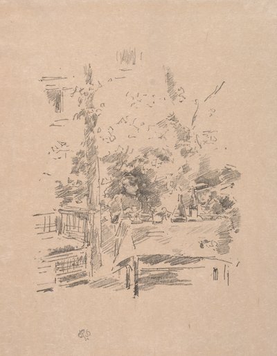 Tête-à-tête dans le jardin, 1894 - James Abbott McNeill Whistler