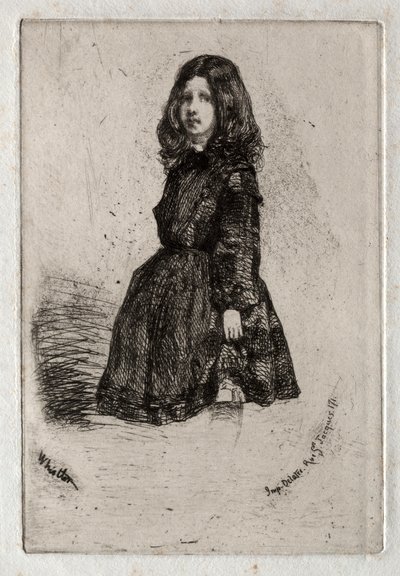 Douze eaux-fortes de la nature : Annie, 1858 - James Abbott McNeill Whistler