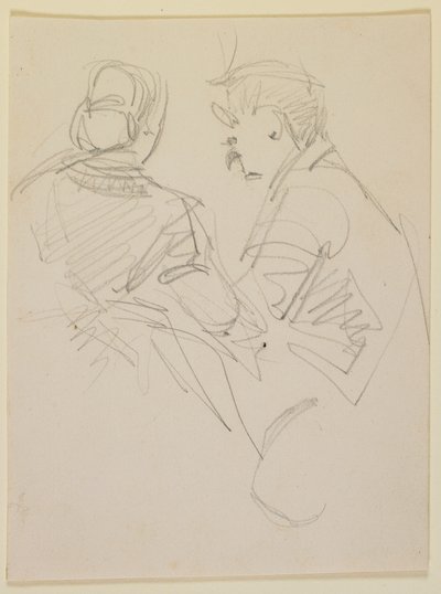 Deux figures, 1858 - James Abbott McNeill Whistler