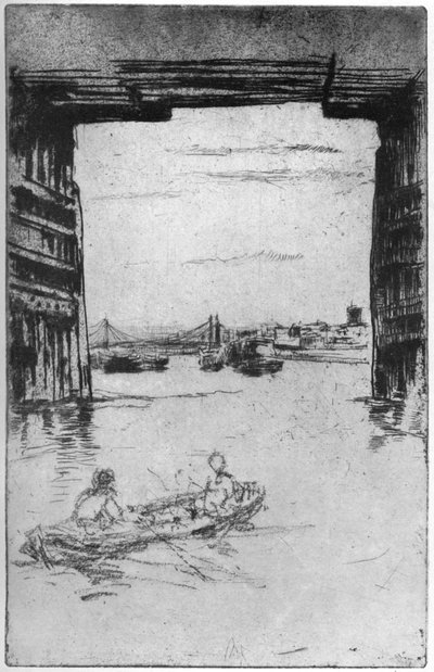Sous le vieux pont de Battersea, 1879-1904 - James Abbott McNeill Whistler