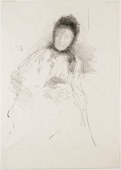 Esquisse inachevée de Lady Haden, 1895 - James Abbott McNeill Whistler