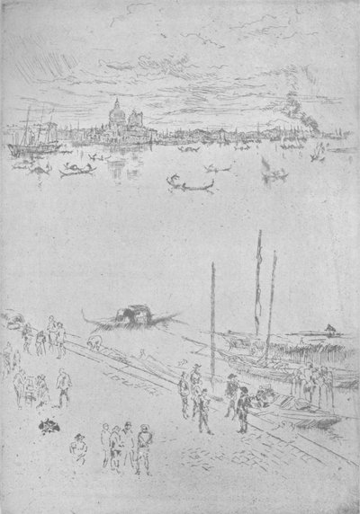 Venise verticale, vers 1880, 1904 - James Abbott McNeill Whistler