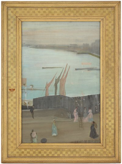 Variations en rose et gris : Chelsea - James Abbott McNeill Whistler