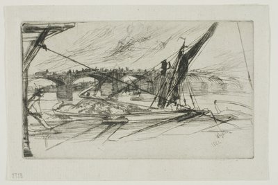 Pont de Vauxhall, 1861 - James Abbott McNeill Whistler