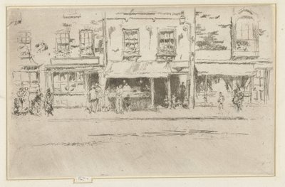 Poissonnerie à Chelsea - James Abbott McNeill Whistler