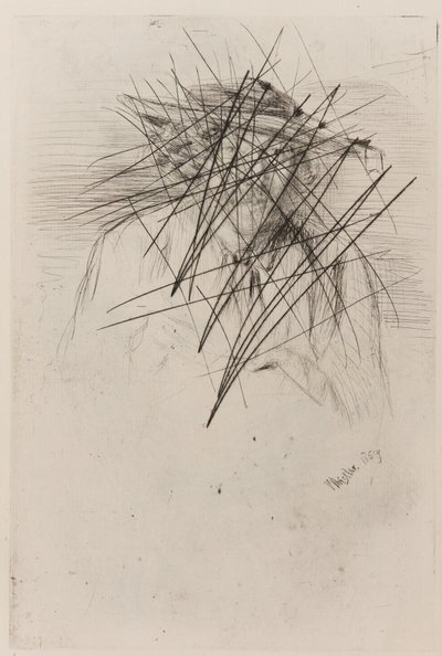 Whistler avec un chapeau, 1859 - James Abbott McNeill Whistler