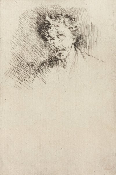 Whistler avec la mèche blanche - James Abbott McNeill Whistler