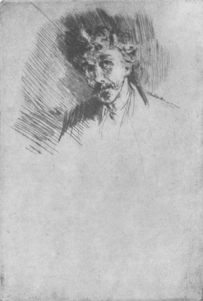 Whistler avec la mèche blanche, 1879, 1904 - James Abbott McNeill Whistler