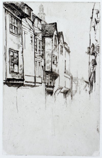 Rue Wych - James Abbott McNeill Whistler