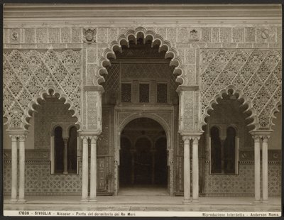 Alcázar, porte de la chambre des rois maures - James Anderson