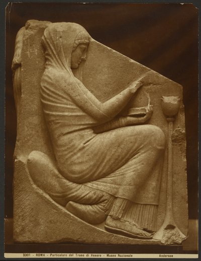 Détail, Trône de Vénus, Musée national - James Anderson