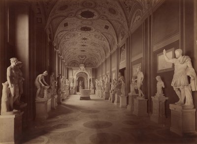 Salle des Statues, années 1850-60 - James Anderson