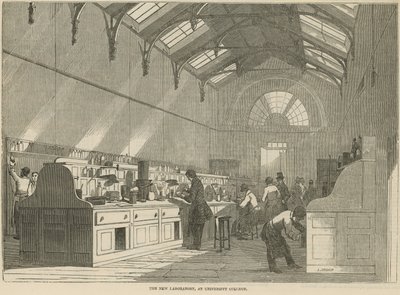 Le nouveau laboratoire, au London College - James Archer