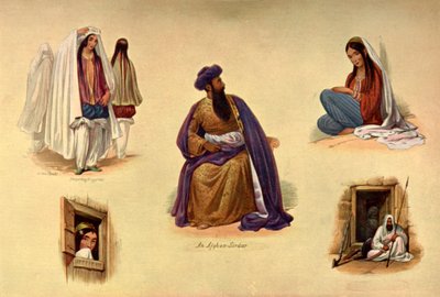 Types de Kaboul, années 1840, 1901 - James Atkinson