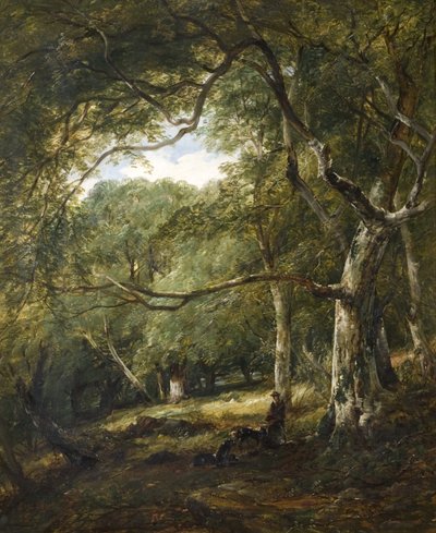 Figures dans les bois - James B. Dalziel