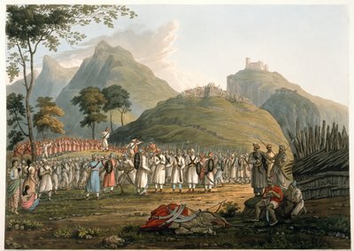 Assemblage de Gurkhas, de 