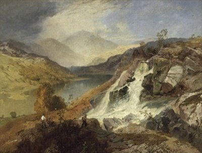 Haweswater : De Waller Gill Force - James Baker Pyne