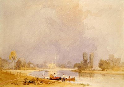 Syon House, sur la Tamise - James Baker Pyne