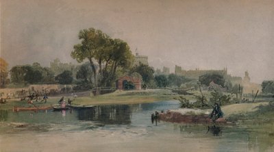 Château de Windsor depuis le terrain de jeu d