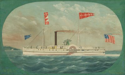 Vapeur St. Lawrence, 1850 - James Bard