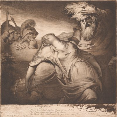 Le roi Lear et Cordelia - James Barry