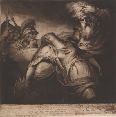 Le Roi Lear et Cordelia, Acte V, Scène 10 - James Barry