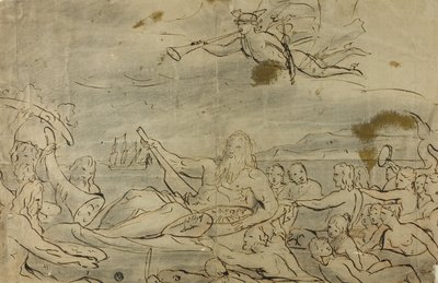 Étude pour Commerce ou le Triomphe de la Tamise, 1767-80 - James Barry