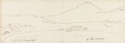 La grotte de la Sibylle cuméenne sur les rives du lac Averne - James Barry