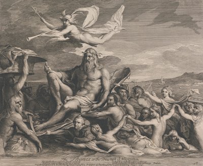 La Tamise ou le Triomphe de la Navigation (Conceptions pour la Grande Salle de la Société pour l