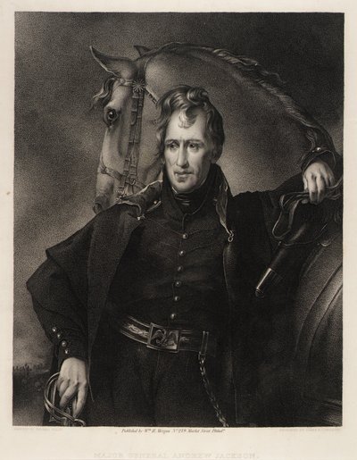 Général de division Andrew Jackson - James Barton Longacre