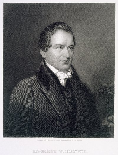 Robert Young Hayne, gravé par Henry Bryan Hall - James Barton Longacre