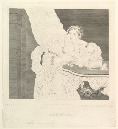 Sigismunda, 5 mai 1790 - James Basire I