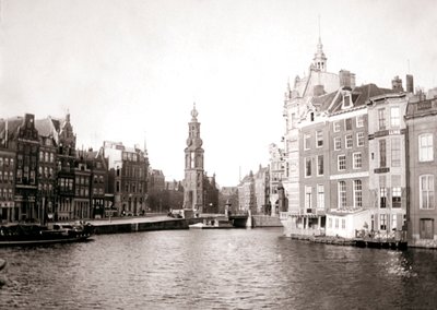 Canal, Amsterdam, 1898 - James Batkin