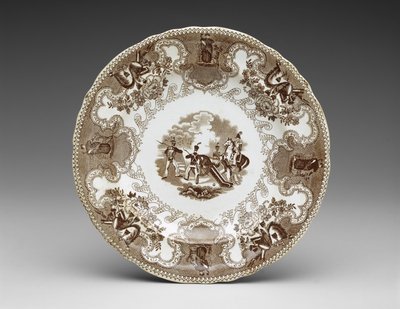 Assiette, vers 1837-44 - James Beech