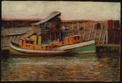 Scène nautique - Remorqueurs - James Bolivar Needham